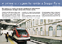 A primeira viagem ferroviária Braga~Faro